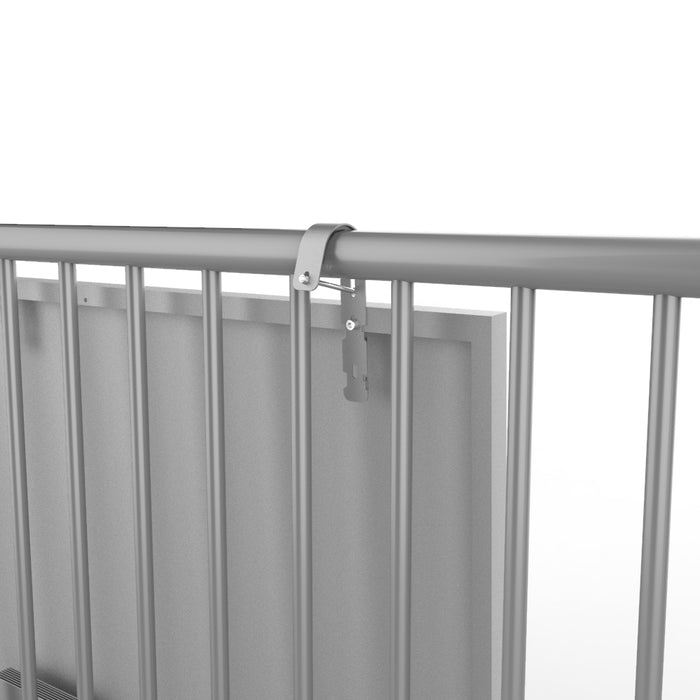 Engel Plutus Solar Halterung Haken Balkon Solarmodul Balkonkraftwerk Befestigung