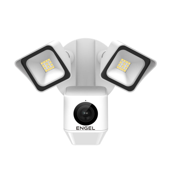 Engel NoxCam Floodlight Cam WiFi Full-HD Black – smarte Außenleuchte mit integrierter Sicherheitskamera