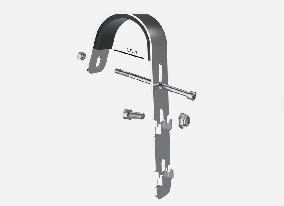 Engel Plutus Solar Halterung Haken Balkon Solarmodul Balkonkraftwerk Befestigung