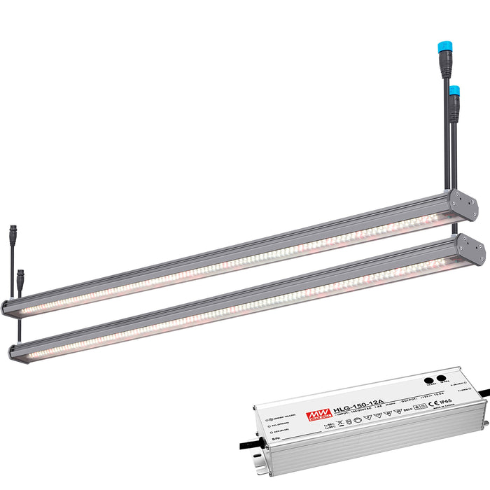 Engel Flora LED-Pflanzenleuchte – Set -  Maximale Effizienz für Indoor- &  Gewächshausanbau