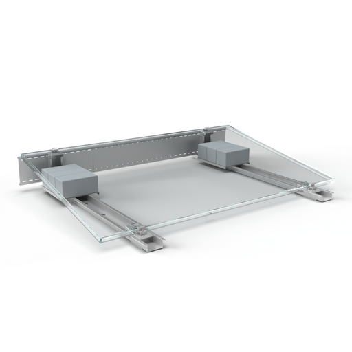 Helios Flachdach-Halterung – ballastiertes PV-Montagesystem für Flachdächer und Bodenflächen